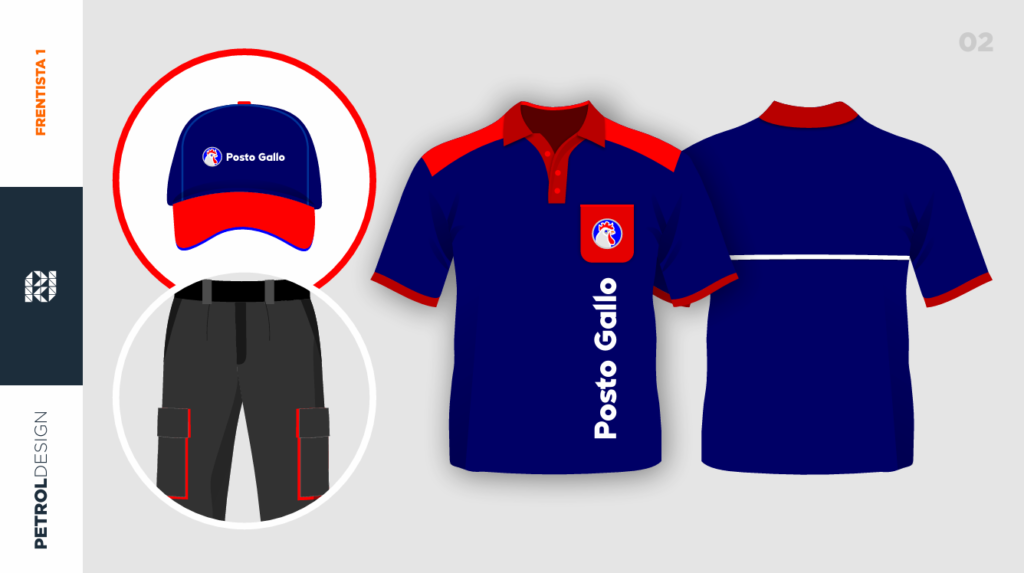 Kit design premium posto de combustível