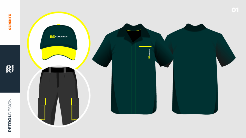 Pack design posto de gasolina