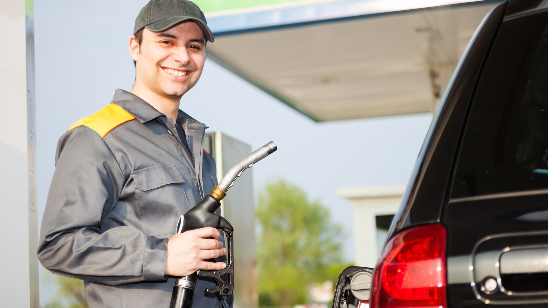 Frentista de posto de gasolina