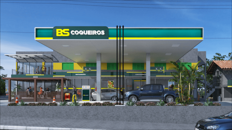 Identidade visual posto de combustível